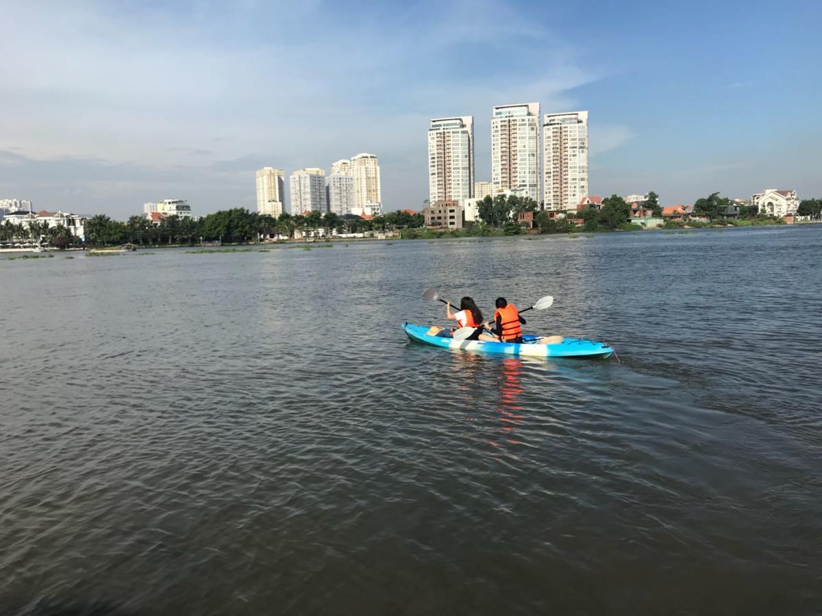 Saigon Riverside Retreat โฮจิมินห์ซิตี้ ภายนอก รูปภาพ